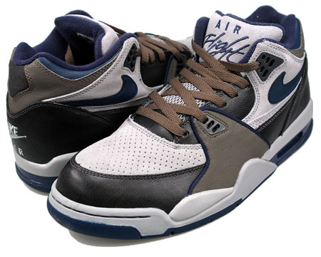 Nike Air Flight 89 Matte Silver Dark Slate - Fog 01