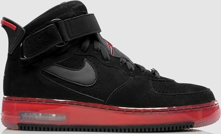 01 10 2009 Air Jordan Force Fusion 6 AJF6 Black Varsity Red $160