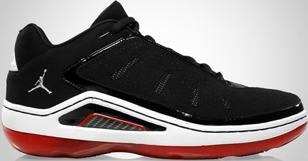 12 1 2008 Jordan Esterno Low Black Metallic Silver-Varsity Red