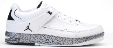 02 09 2008 Jordan Classic ‘87 317770-101 White Metallic Silver-Cement Grey (Elephant) $105