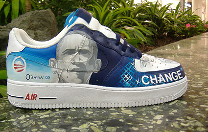 Van Taylor - The Obama Sneaker Custom Air Force 1