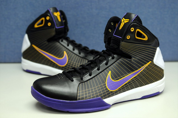 Nike Hyperdunk x Zoom Kobe IV (4) Hybrid - Los Angeles Lakers Away 02
