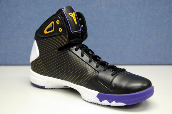 Nike Hyperdunk x Zoom Kobe IV (4) Hybrid - Los Angeles Lakers Away 06
