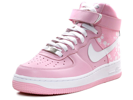 Nike Womens Air Force 1 High - Pink  White 06.jpg