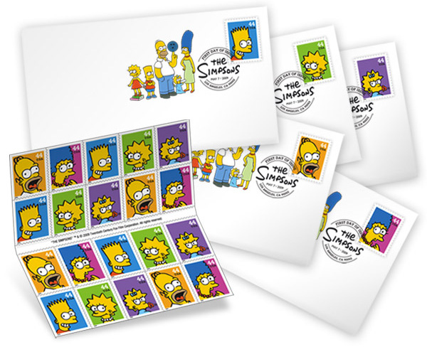 Simpsons USPS Stamps 01.jpg