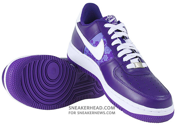 Nike Air Force 1 Low Womens - Purple Sakura - White 03.jpg
