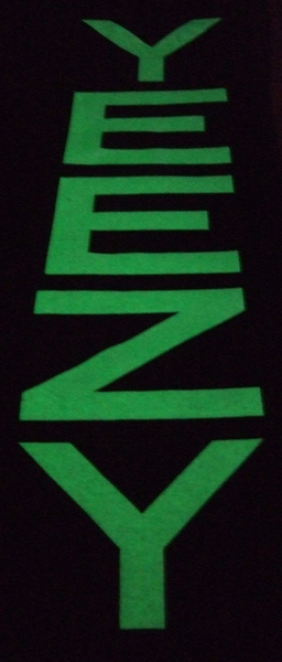 Air Yeezy "Glow" Black Tee 04