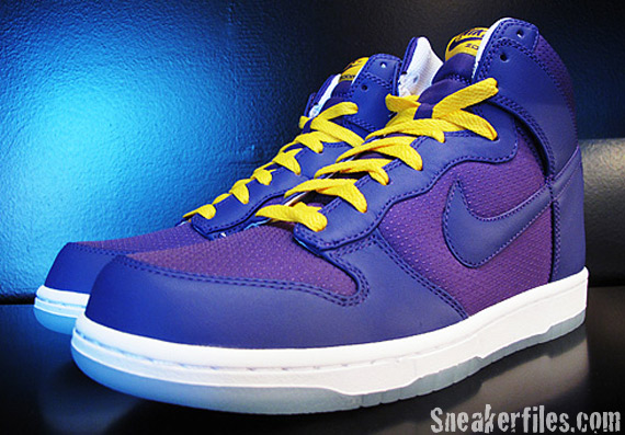 Nike Dunk High Premium 紫-黃-白 07