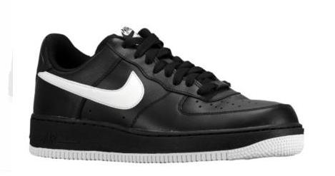 Nike Air Force 1 Low 黑白 01.JPG