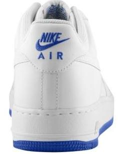 Nike Air Force 1 Low 全白藍底 03.JPG