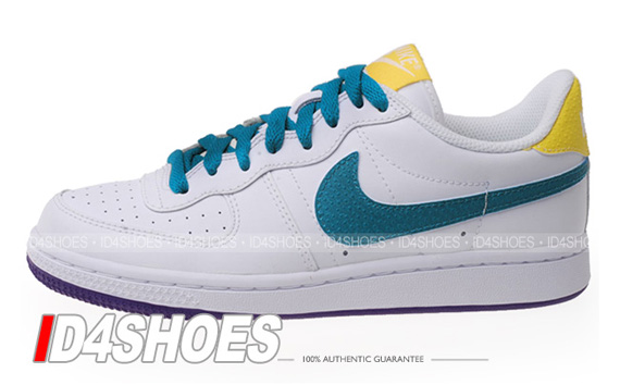 Nike Womens Legend - 白 - 藍綠 - 黃 - 紫 02.jpg
