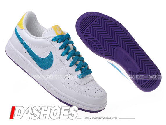 Nike Womens Legend - 白 - 藍綠 - 黃 - 紫 03.jpg
