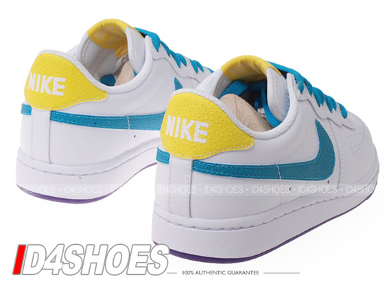 Nike Womens Legend - 白 - 藍綠 - 黃 - 紫 04.jpg