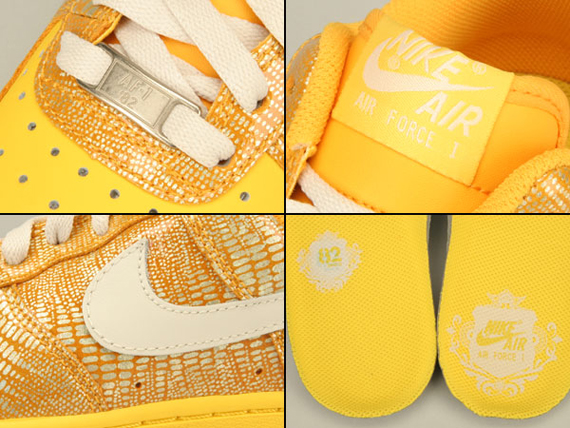 Nike WMNS Air Force 1 Low - 鵝黃 - 金 03.jpg