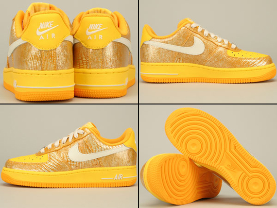 Nike WMNS Air Force 1 Low - 鵝黃 - 金 02.jpg