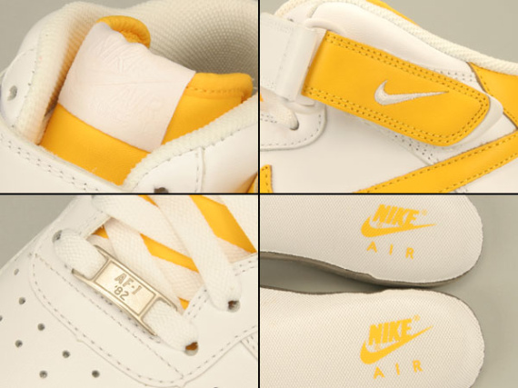 Nike Air Force 1 Mid ‘07 - 白 - 黃 03.jpg
