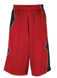 Jordan AJF Serrated Short Red - Black 01.JPG