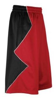 Jordan AJF Serrated Short Red - Black 02.JPG