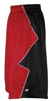 Jordan AJF Serrated Short Red - Black 03.JPG
