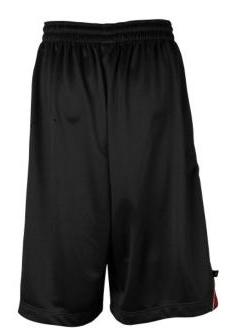 Jordan AJF Serrated Short Red - Black 04 back.JPG