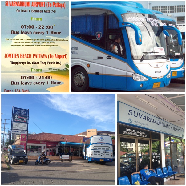 Airport to Pattaya Bus