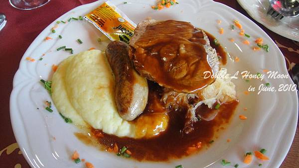 德國香腸漢堡排餐