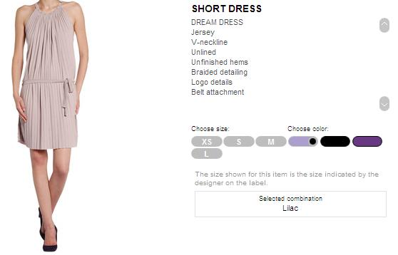 Miss Sixty Short Dress 1.JPG