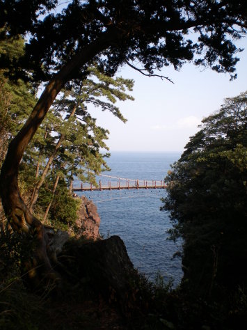 城崎海岸吊橋 城崎海岸吊橋