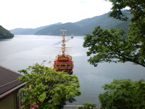 從纜車看海賊船 從纜車看海賊船