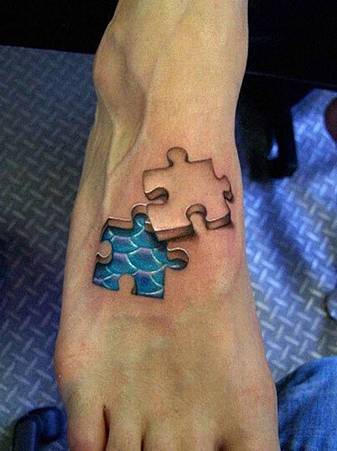 3D tattoo