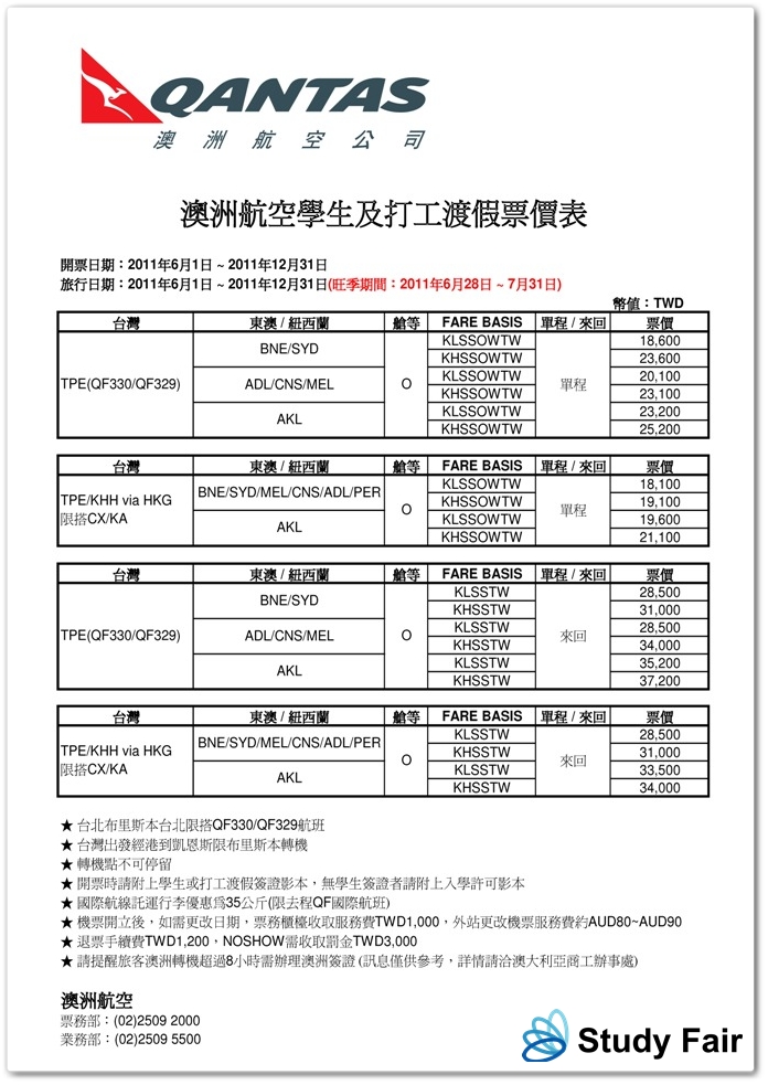 澳洲航空Qantas- 最新打工度假及學生機票_SF.jpg