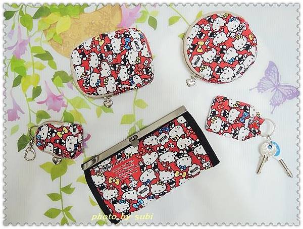 KT一字口金長夾 010