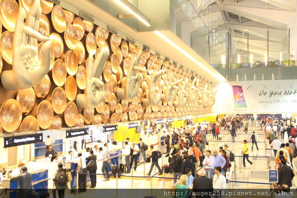 印度德里機場國際線海關大廳
