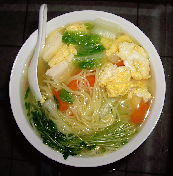 蛋花湯麵