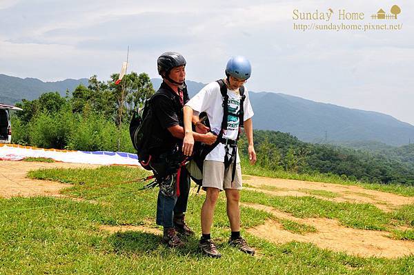 【宜蘭旅遊景點推薦】20140617 頭城外澳飛行傘體驗 【宜蘭民宿】Sunday Home