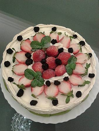 草苺鮮奶油戚風蛋糕