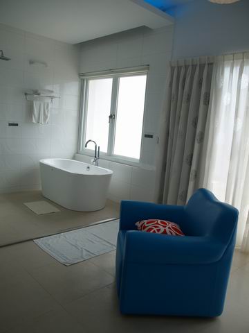 有無敵海景的沐浴區 有無敵海景的沐浴區