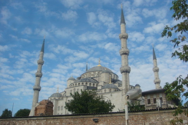 聖索菲亞博物館、藍色清真寺