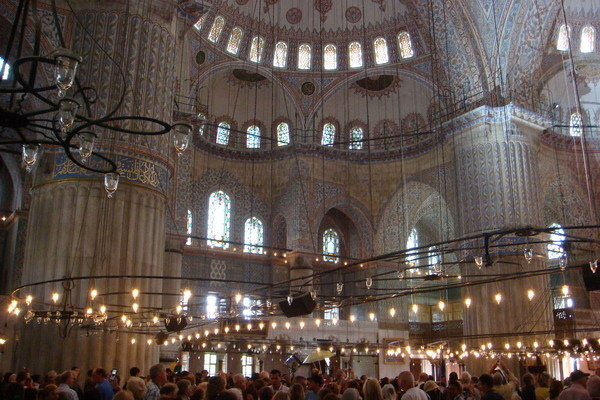 聖索菲亞博物館、藍色清真寺