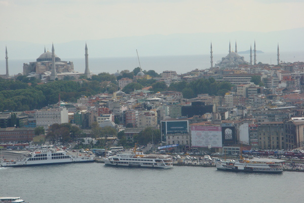聖索菲亞博物館、藍色清真寺