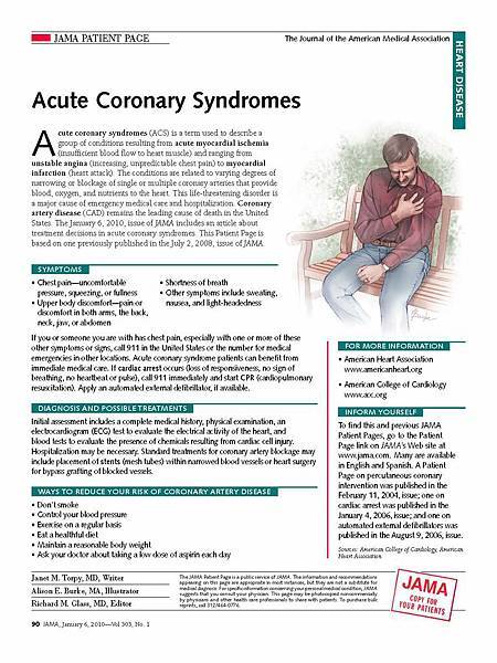 Acute Coronary Syndromes