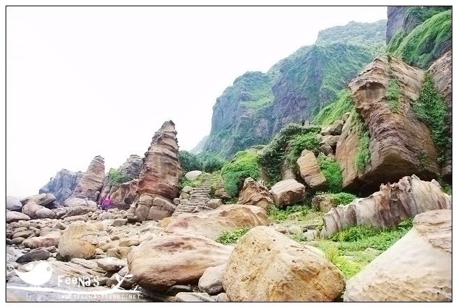 ｜新北瑞芳｜東北角南雅奇岩風景區-令人讚歎的巨石波紋 ...