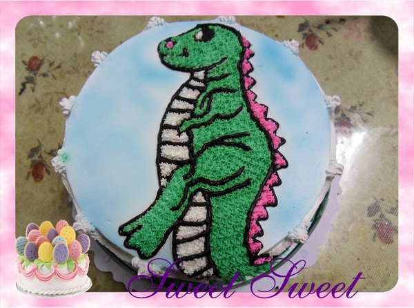 造型蛋糕《恐龍》