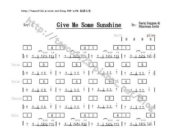 Suraj Jaggan & Sharman Joshi-Give Me Some Shine 吉他譜.jpg Suraj Jaggan & Sharman Joshi-Give Me Some Shine 吉他譜.jpg