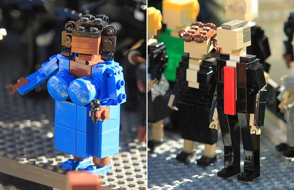 Barack Obama's inauguration in Legoland, California