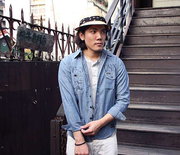 TOYS McCOY - CHAMBRAY WORK SHIRT VF-3