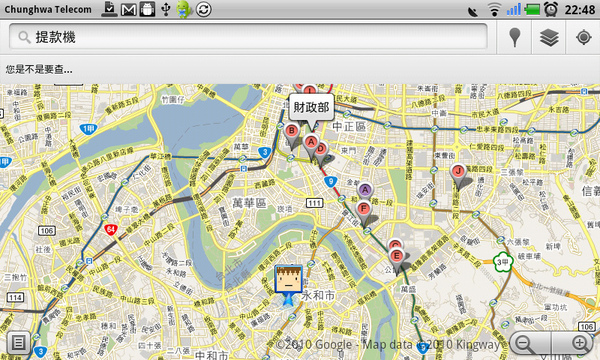 Gmaps-搜尋提款機 Gmaps-搜尋提款機