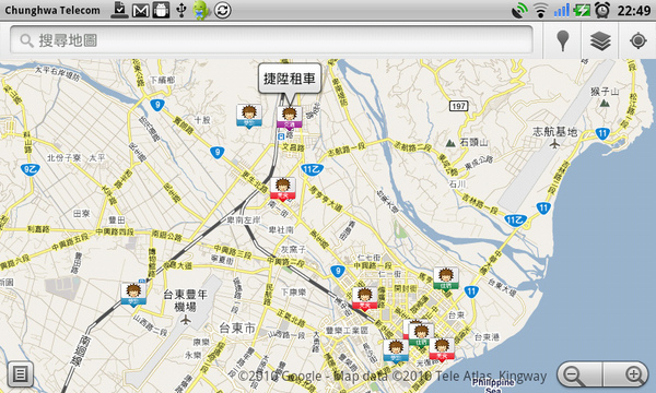 Gmaps-我的地圖台東篇 Gmaps-我的地圖台東篇