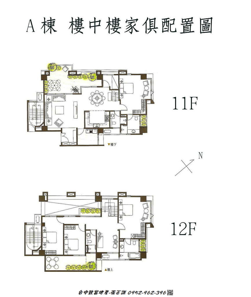 173665588-A棟樓中樓傢俱配置圖.jpg