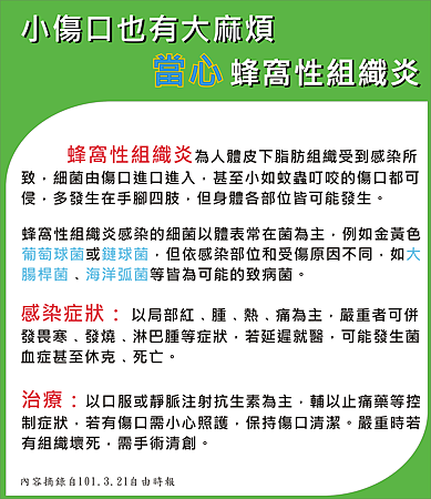 蜂窩性組織炎